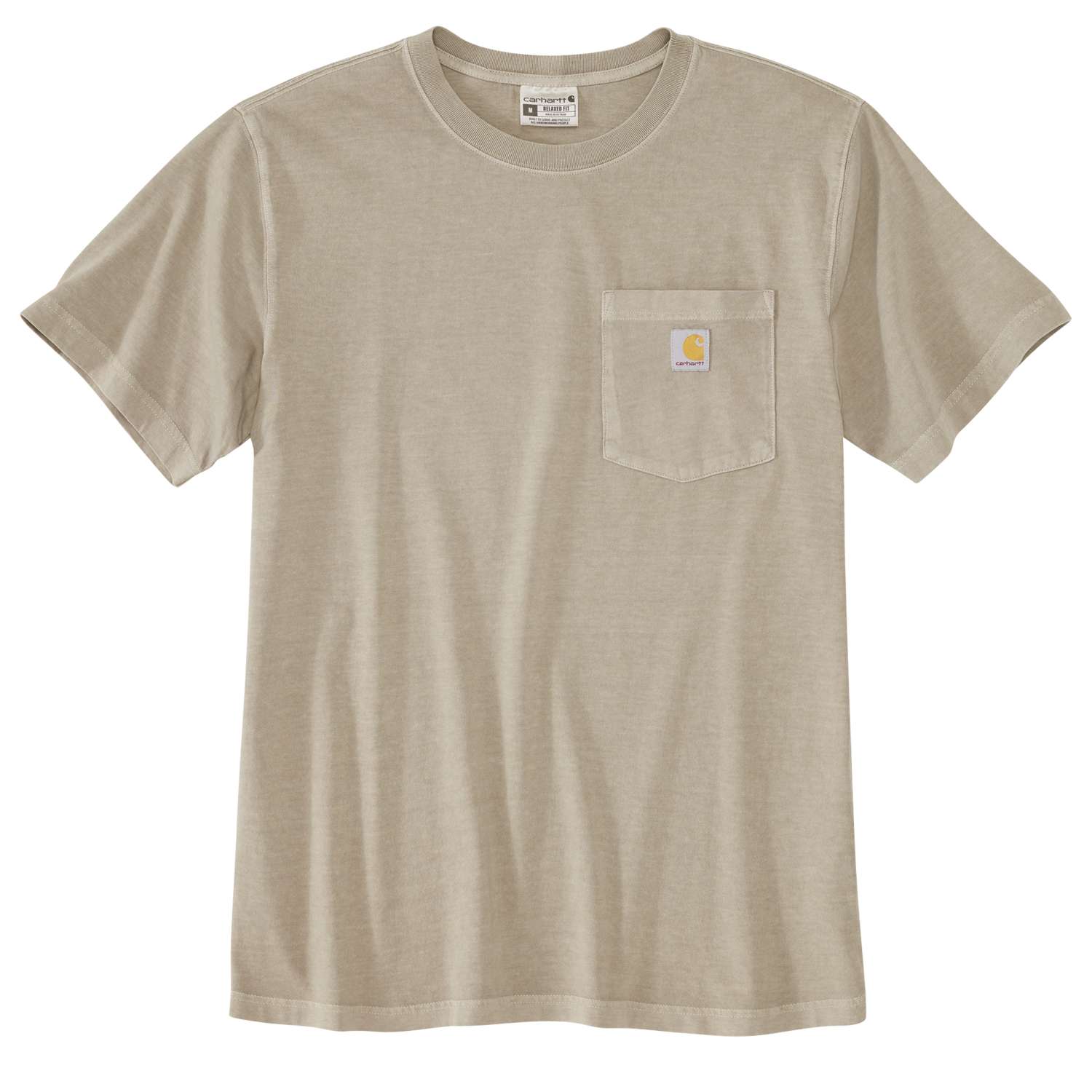 carhartt® Shirt »Irvine Relaxed Garment Dyed T Shirt« in greige.