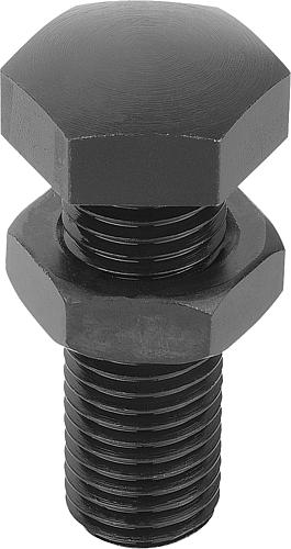 Produktbild Auflagebolzen M06 Vergütungsstahl, A=30 - K0307.06030 - bei HUG Technik ☆