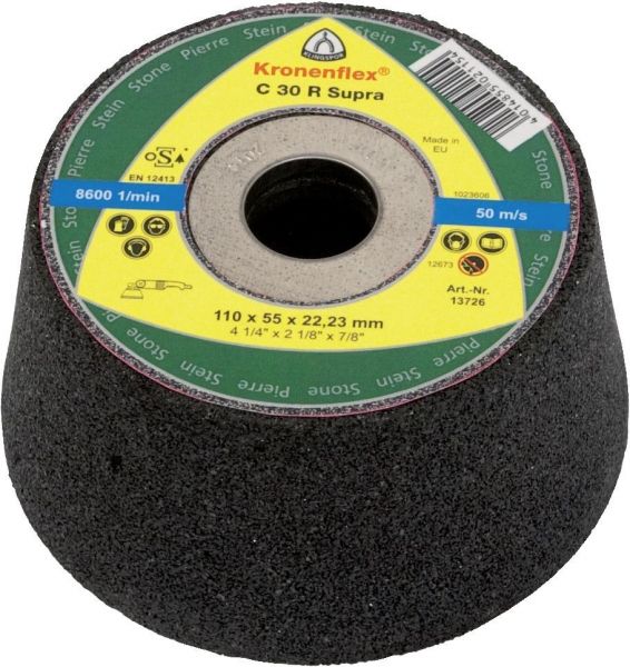 KLINGSPOR Schleiftopf C30R Supra 110x55 mm - bei HUG Technik ♡ KLINGSPOR Schleiftopf C30R Supra 110x55 mm - bei HUG Technik ♡