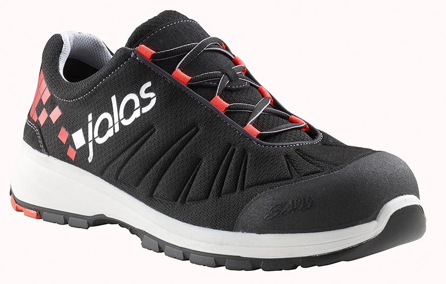 JALAS® Sicherheitshalbschuh 7148 Zenit Evo, S3, SRC, schwarz-rot-weiss - bekommst Du bei ★ HUG Technik ✓
