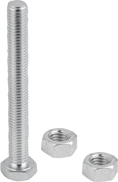 Andruckspindel starr, M04, L=25, Form: A, Stahl - K1442.004025 - kommt direkt von HUG Technik 😊