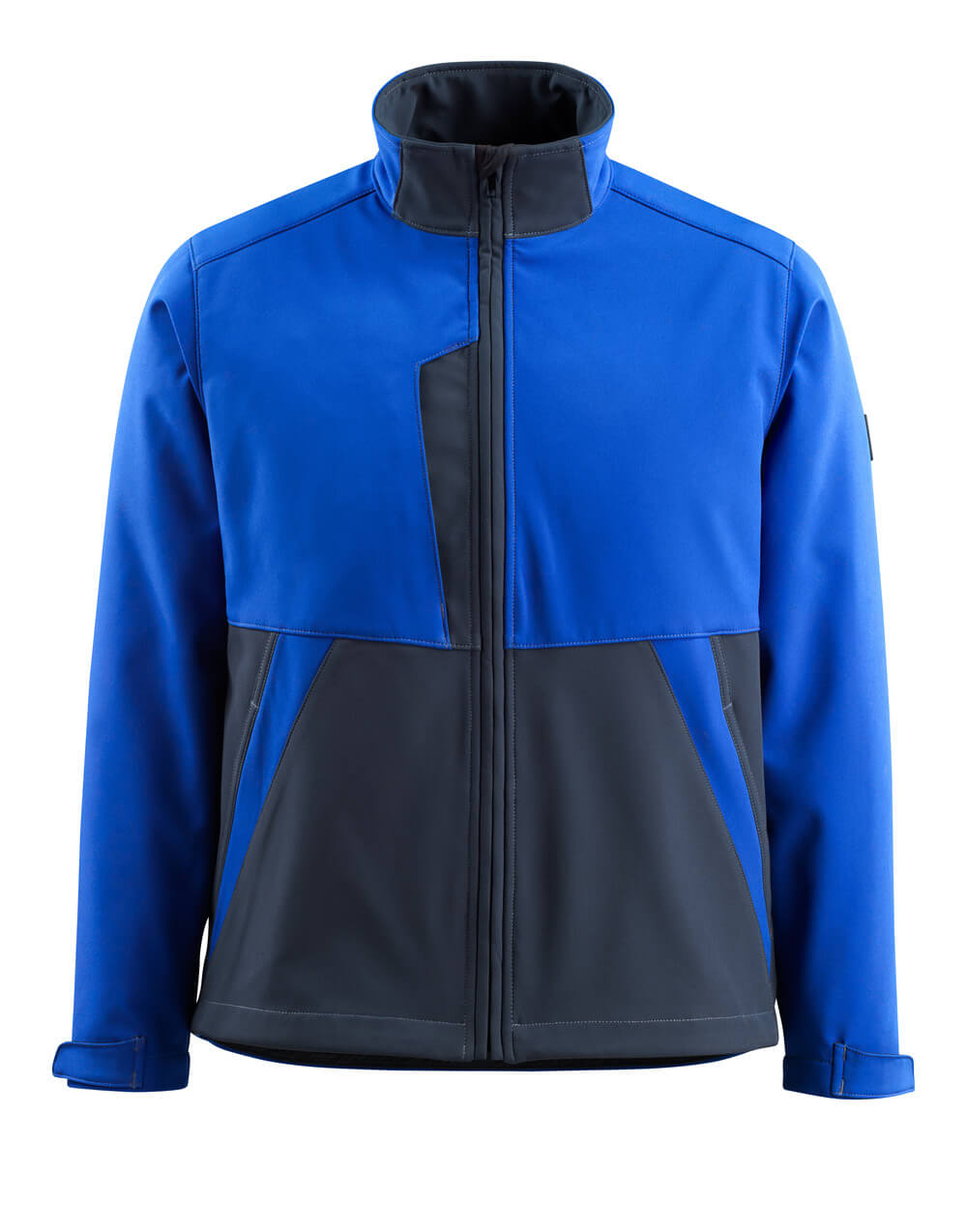 MASCOT® LIGHT Soft Shell Jacke »Finley« Gr. 2XL, kornblau/schwarzblau - bei HUG Technik ✓