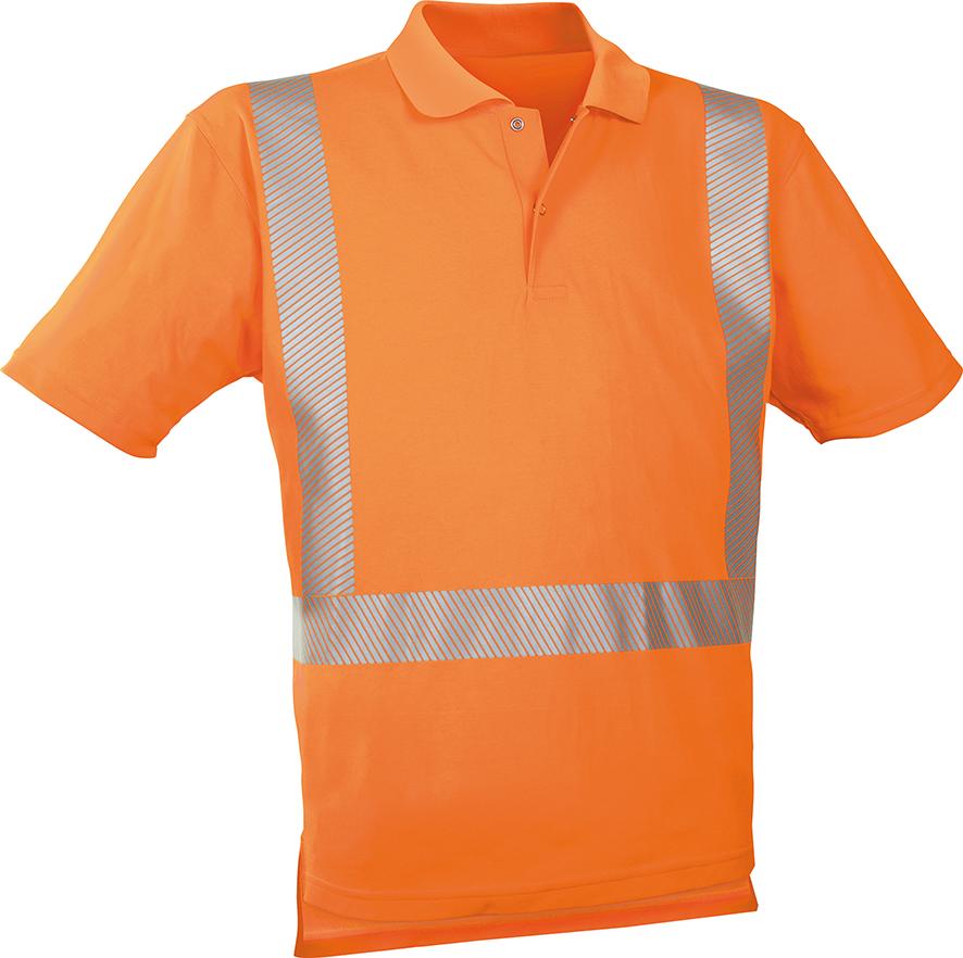 Watex Warn-Polo-Shirt neon-orange - bei HUG Technik ☆