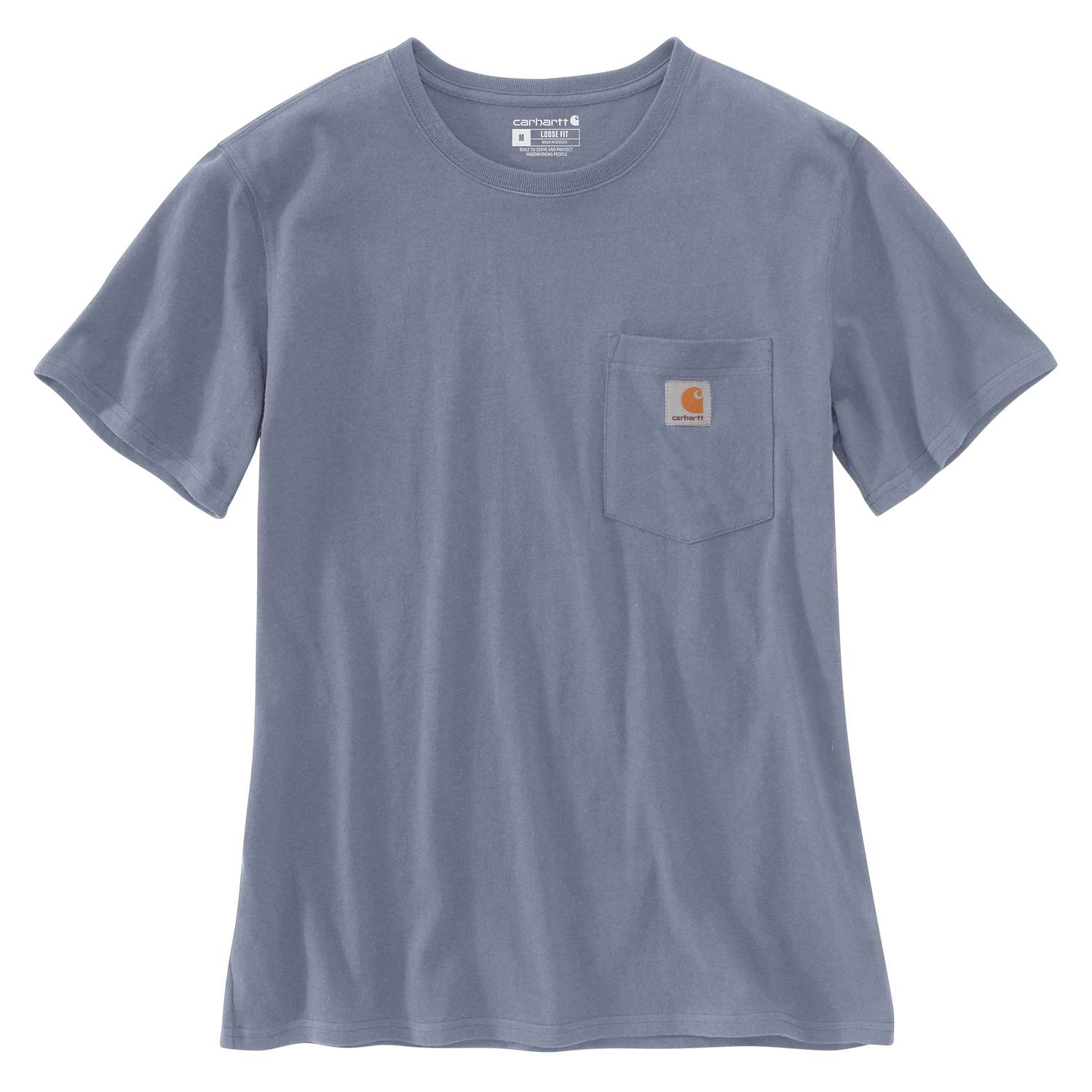 carhartt® Damen T-Shirt »WORKW POCKET S/S T-SHIRT« wisteria heather Flach  - direkt bei HUG Technik ✓