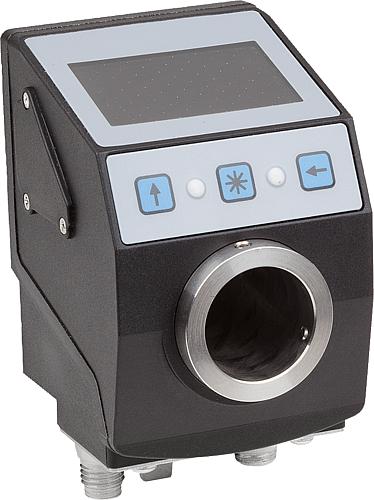 Positionsanzeiger IO-Link, Form: A mit Hohlwelle, Ip53 48x50,3x68,4, Kunststoff schwarz RAL9005, - K1657.1530 - bei HUG Technik ✓