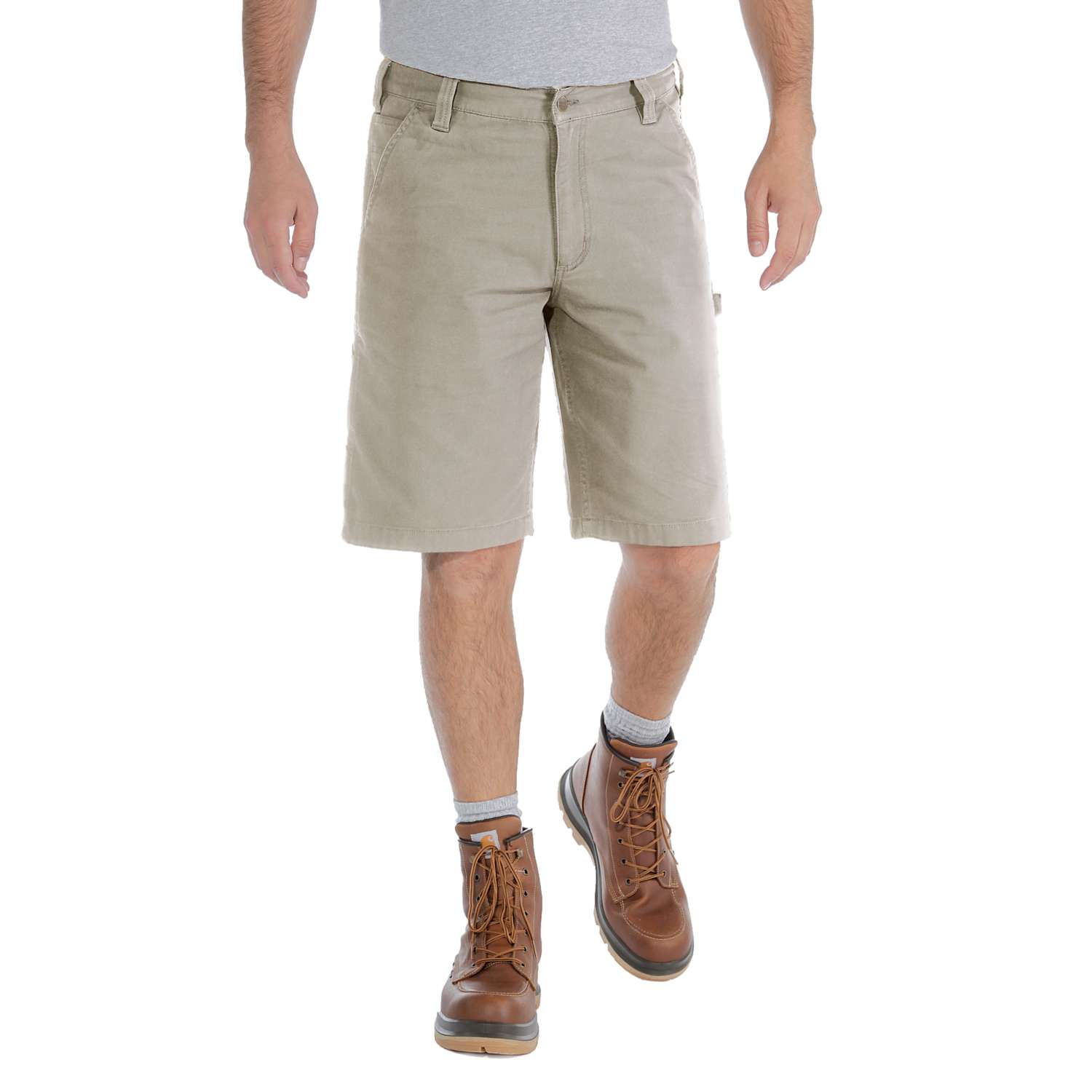 carhartt® Herren Shorts RIGBY DUNGAREE SHORT, tan TAN - bei HUG Technik ♡