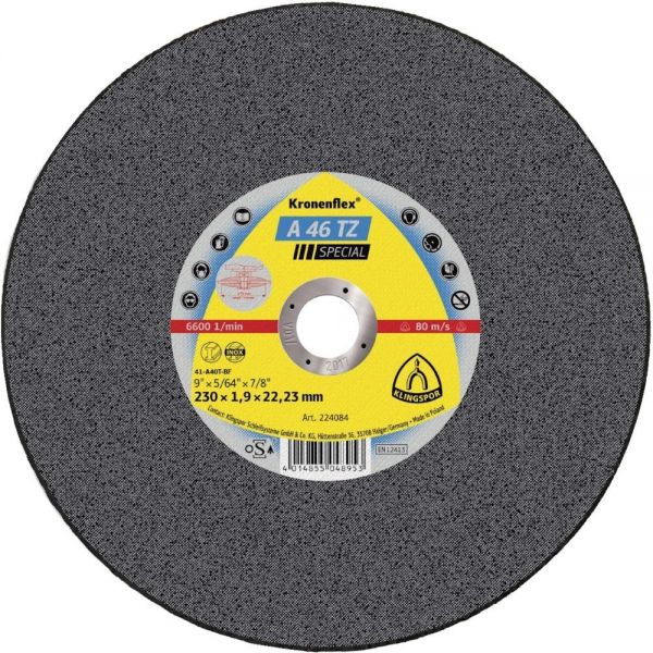 KLINGSPOR Trennscheibe A46TZ 115x1,6 mm gerade - kommt direkt von HUG Technik 😊 KLINGSPOR Trennscheibe A46TZ 115x1,6 mm gerade - kommt direkt von HUG Technik 😊