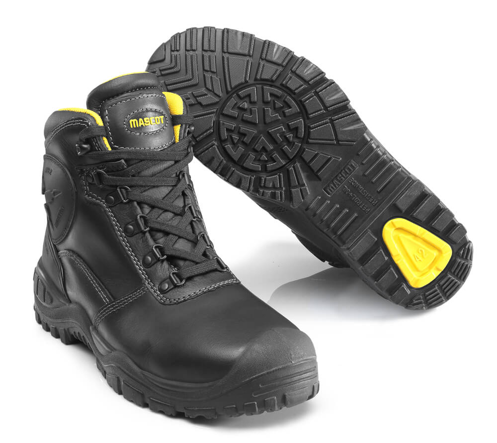 MASCOT® FOOTWEAR INDUSTRY Sicherheitsstiefel S3»BaturaPlus« Gr. 11/39, schwarz/gelb - kommt direkt von HUG Technik 😊