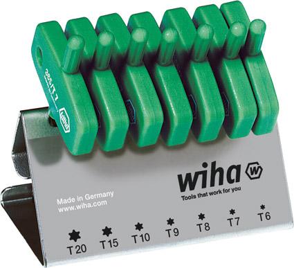Wiha® Schraubendreher-Set 365 VB für TORX® 7-teilig im Metallständer T6 T20 - erhältlich bei ✭ HUG Technik ✓
