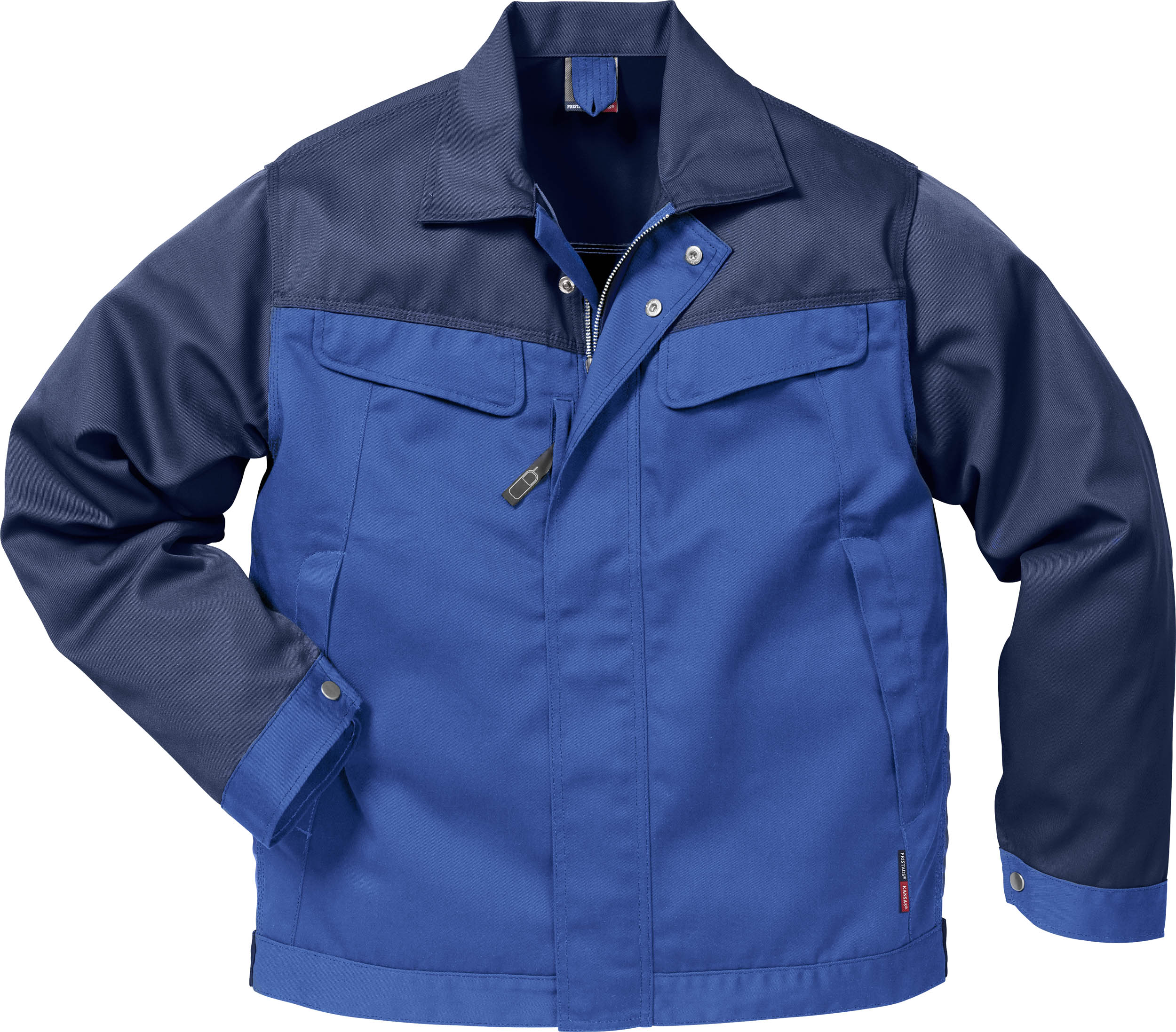 KANSAS®-Icon Two Jacke, Gr. M Königsblau/Marine 676, Typ 4857 LUXE - bei HUG Technik ☆