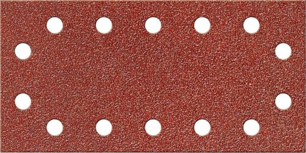 FORTIS Klettschleifstreifen Korund 115 x 230mm, K 40, 14 Loch - bekommst Du bei HUG Technik ♡ FORTIS Klettschleifstreifen Korund 115 x 230mm, K 40, 14 Loch - bekommst Du bei HUG Technik ♡