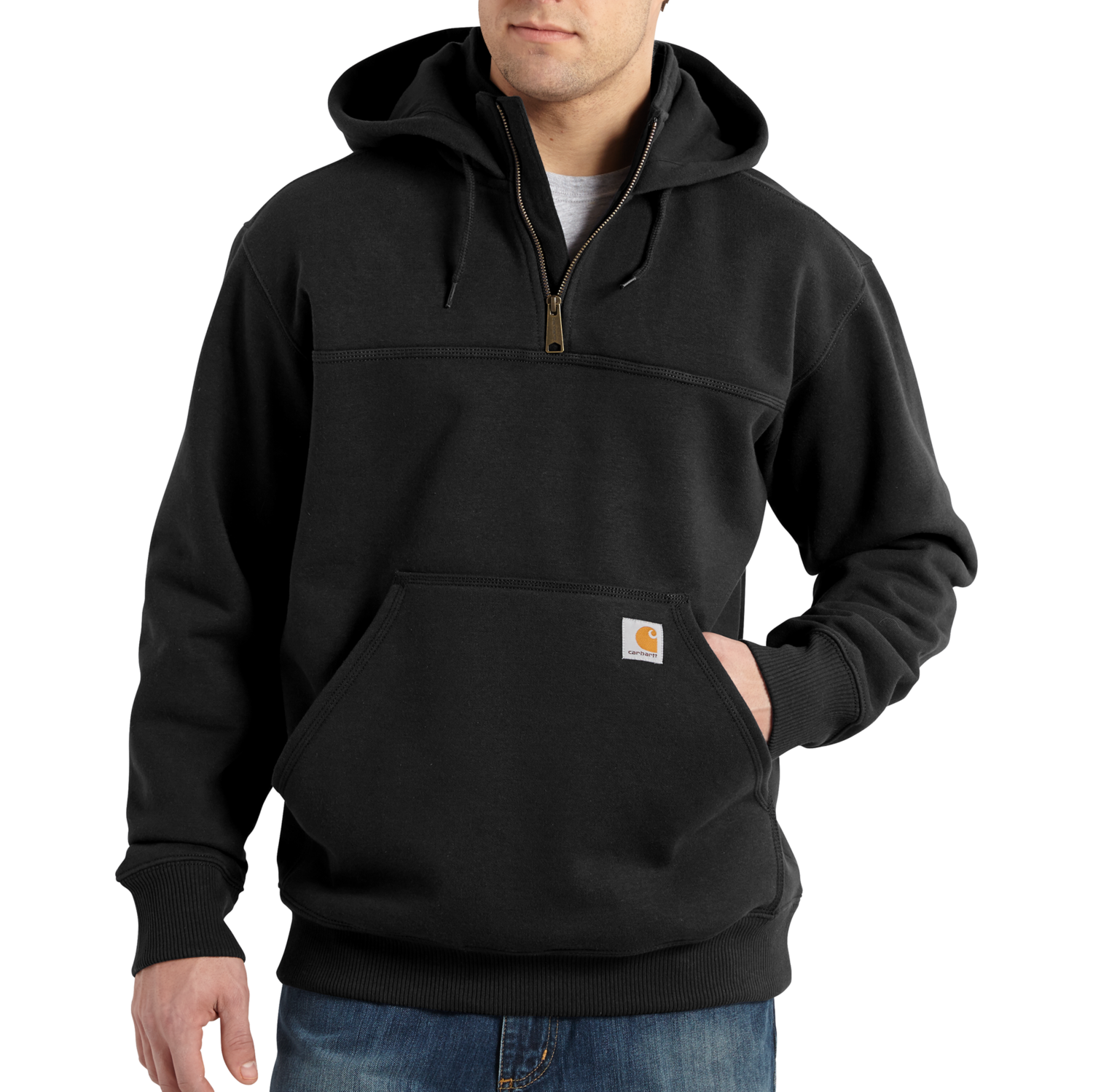 carhartt® Herren Sweatshirt »HEAVYWEIGHT QUARTER-ZIP SWEATSHIRT« black - bekommst Du bei HUG Technik ♡