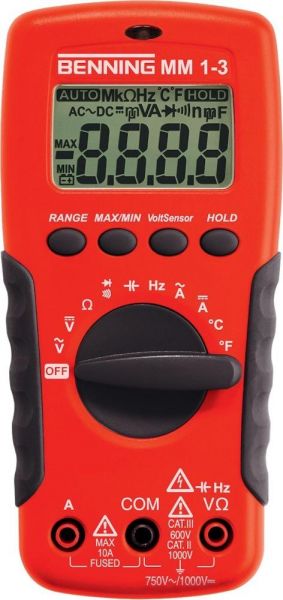 BENNING Digital-Multimeter MM 1-3 - kommt direkt von HUG Technik 😊