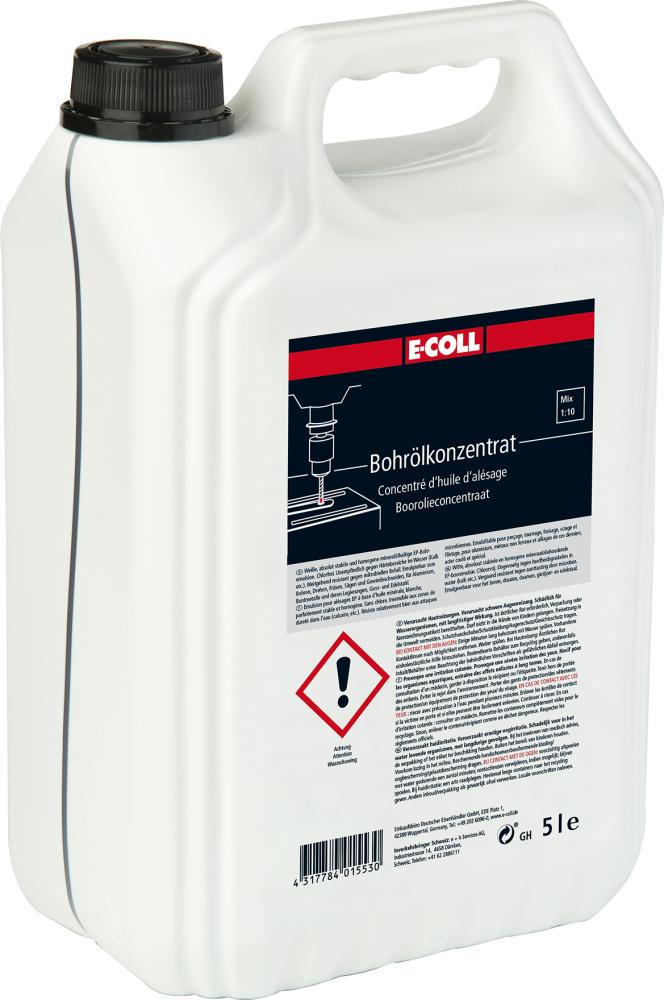 E-COLL Bohrölkonzentrat chlorfrei 5l (F) - bekommst Du bei ★ HUG Technik ✓