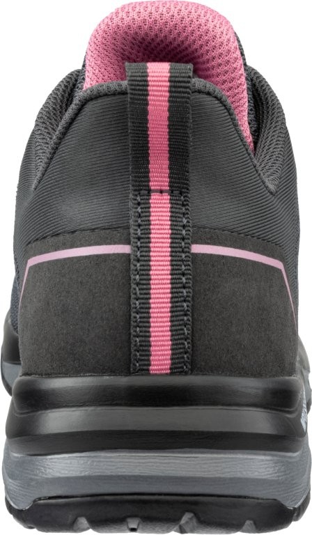 Albatros TWIST PINK WNS Sicherheitshalbschuh hinten.