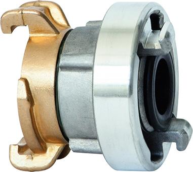 GEKA® plus-STORZ C-Übergangsstück AG G 1 1/4" MS Cr - IG G 1 1/4" LM - bekommst Du bei ★ HUG Technik ✓