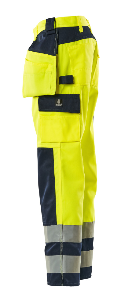 MASCOT® SAFE COMPETE Hose mit Hängetaschen »Almas« Gr. 82/C44, hi-vis gelb/marine - bei HUG Technik ✭