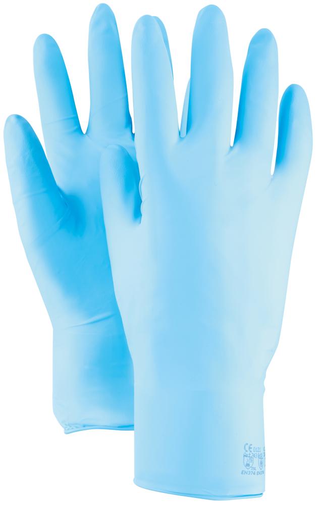 KCL Einweghandschuh Dermatril® 740, blau (Box mit 100 Stück) - bekommst Du bei ★ HUG Technik ✓