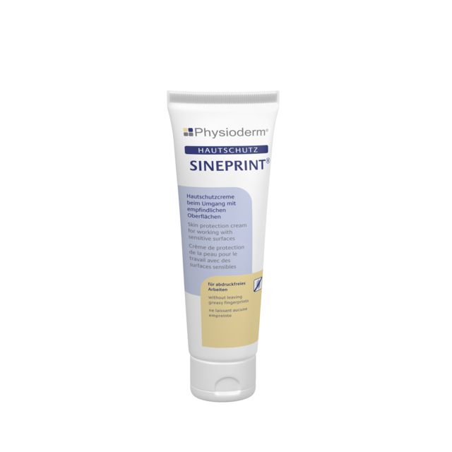 Physioderm® Hautschutzcreme SINEPRINT® - gibt’s bei ☆ HUG Technik ✓