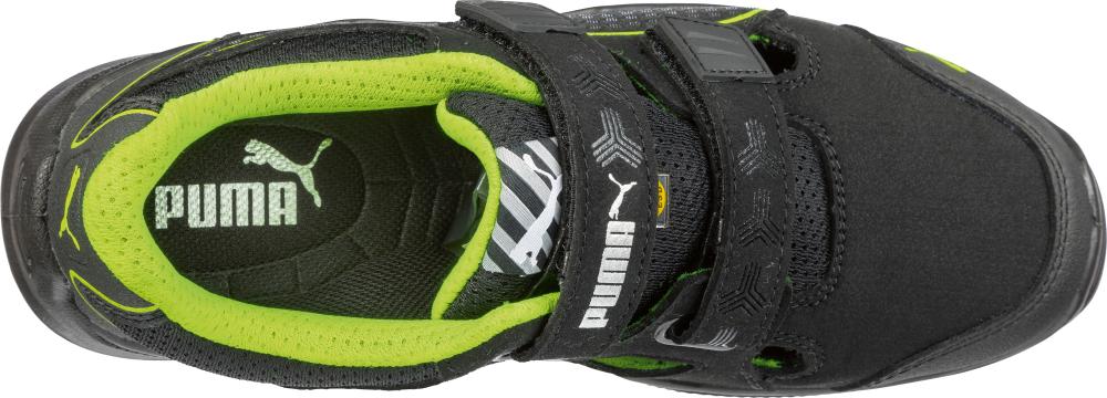 Puma® Sicherheitshalbschuh Neodyme GREEN LOW 644300, S1P ESD SRC, schwarz/grün - gibt’s bei HUG Technik ✓