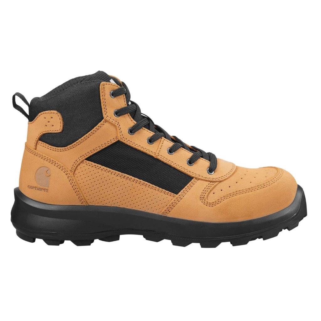 carhartt® Sicherheitsstiefel S1P MICHIGAN SNEAKER MID wheat Flach  - bei HUG Technik ✓ ✌