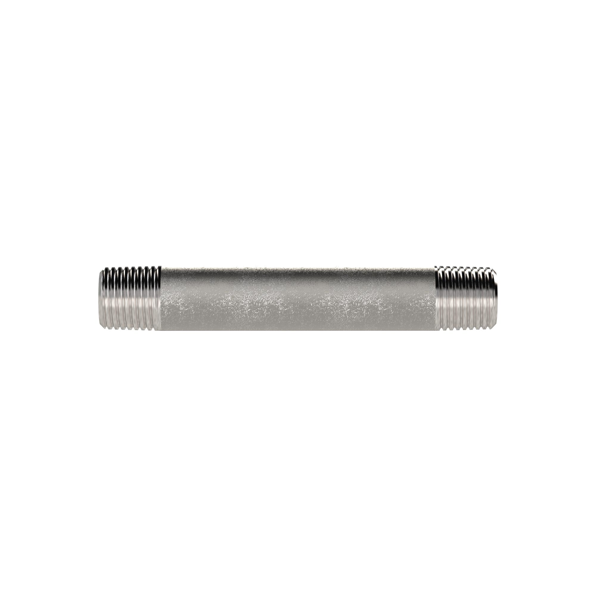 Rohrdoppelnippel 23, AG/AG, R 3, Länge 200,0 mm, Stahl verzinkt - direkt bei HUG Technik ✓
