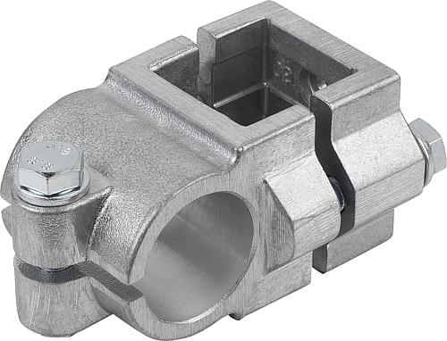 Produktbild Rohrverbinder Kreuzstück Aluminium, Komp:Stahl, A=30,2, B=30,1 - K0474.53030 - erhältlich bei ✭ HUG Technik ✓