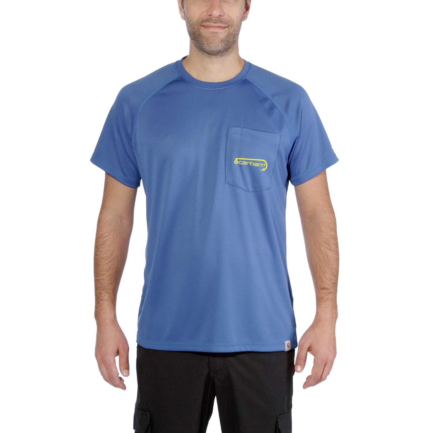 carhartt® Herren Angler-T-Shirt FISHING T-SHIRT S/S, federal blue - bei HUG Technik ✭