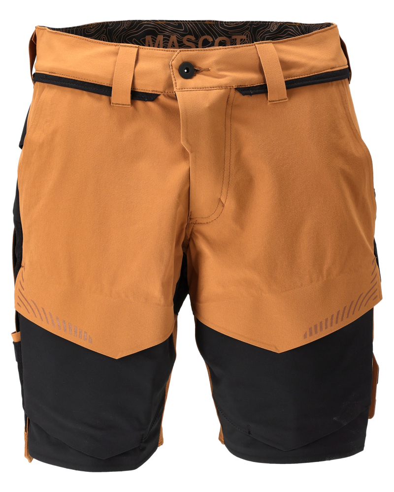 MASCOT® CUSTOMIZED Shorts  Gr. 24/C44, nussbraun/schwarz - jetzt neu bei HUG Technik ♡