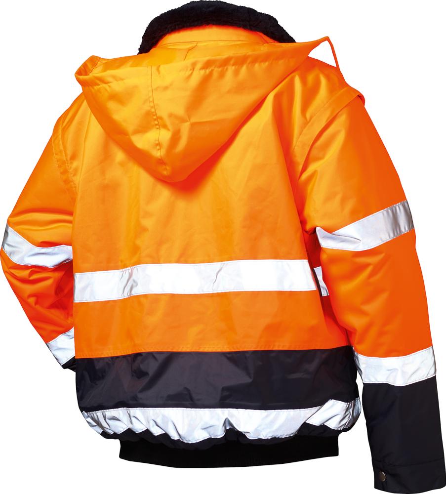 elysee® Warnjacke Volker, orange-marine - direkt von HUG Technik ✓
