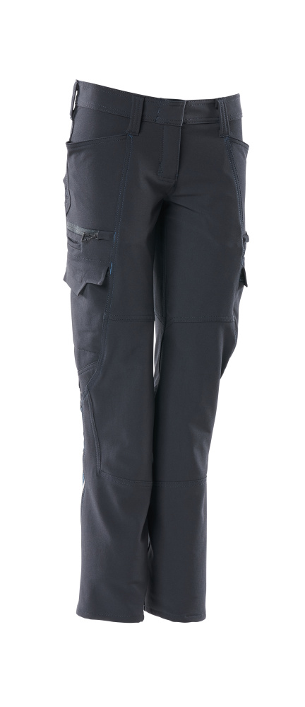 MASCOT® ACCELERATE Hose mit Schenkeltaschen  Gr. 76/C34, schwarzblau - erhältlich bei ✭ HUG Technik ✓