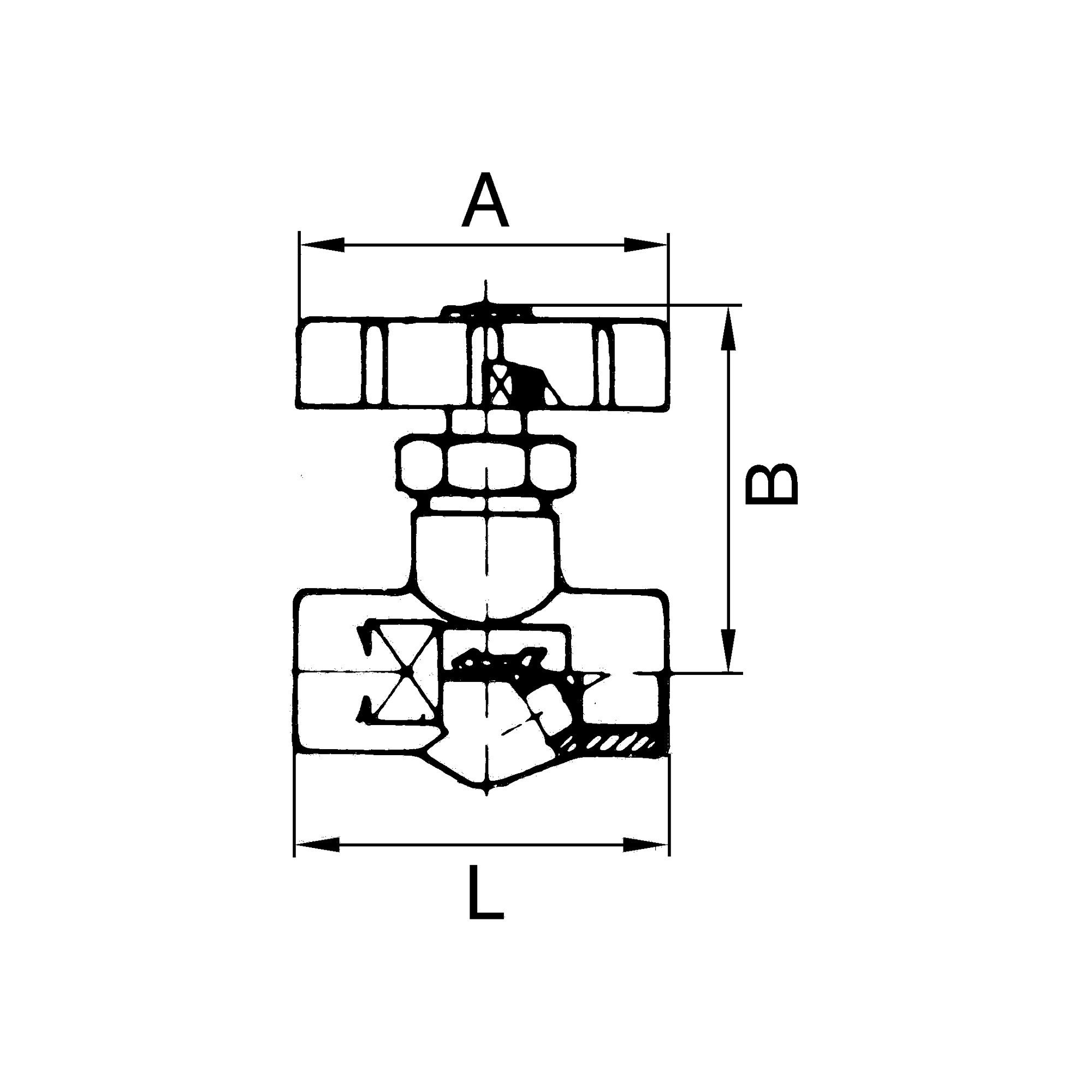 Nadelventil, Messing, mit Feinregulierung, G 1/4 IG, DN 4 - bei HUG Technik ✭