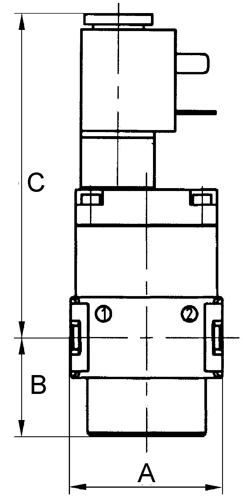 3/2-Wege-Schaltventil »multifix-mini«, 110 V AC, G 1/4 - erhältlich bei ✭ HUG Technik ✓