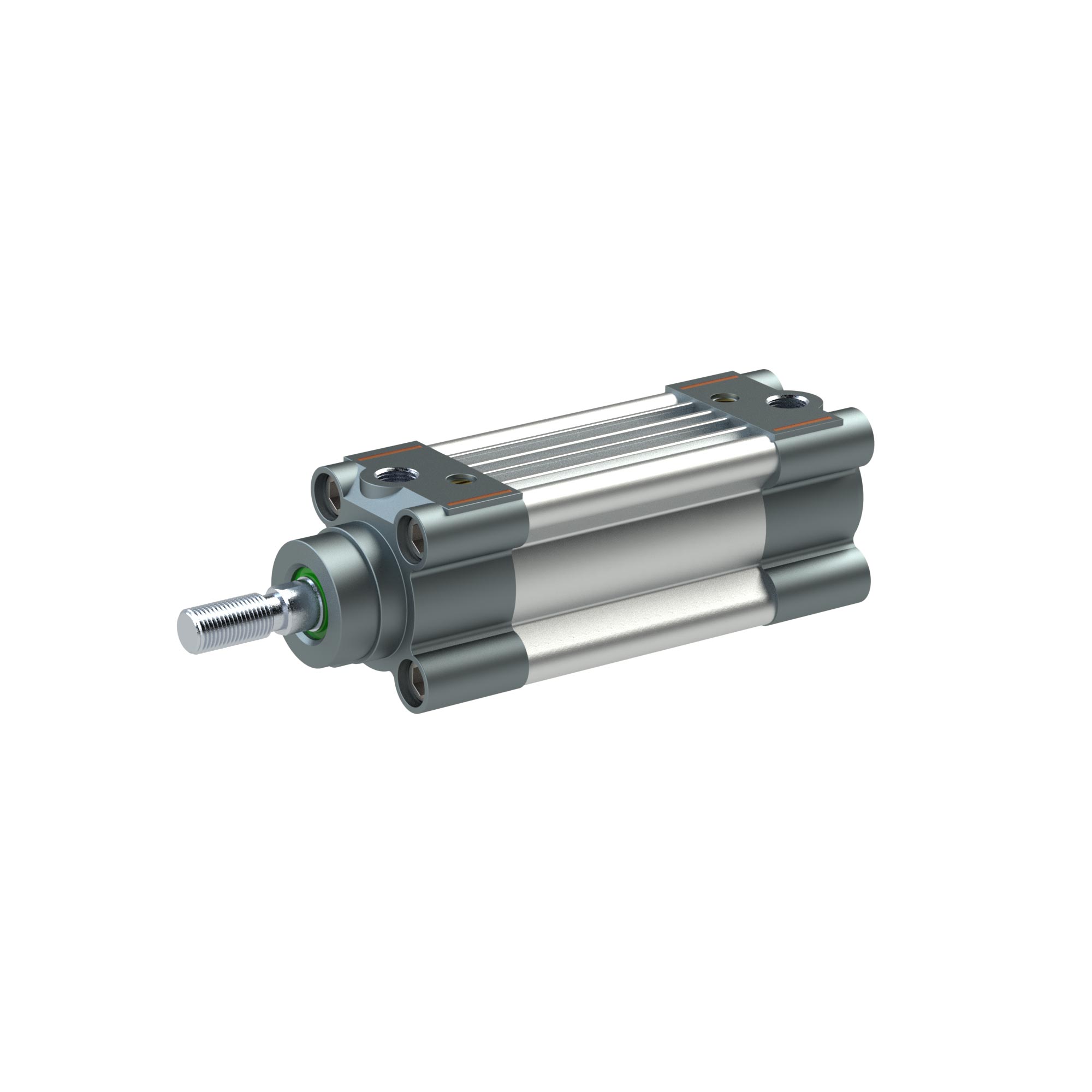 Normzylinder, doppeltwirkend, Magnet, Kolben-Ø 125, Hub 800, G 1/2 - gibt’s bei HUG Technik ✓