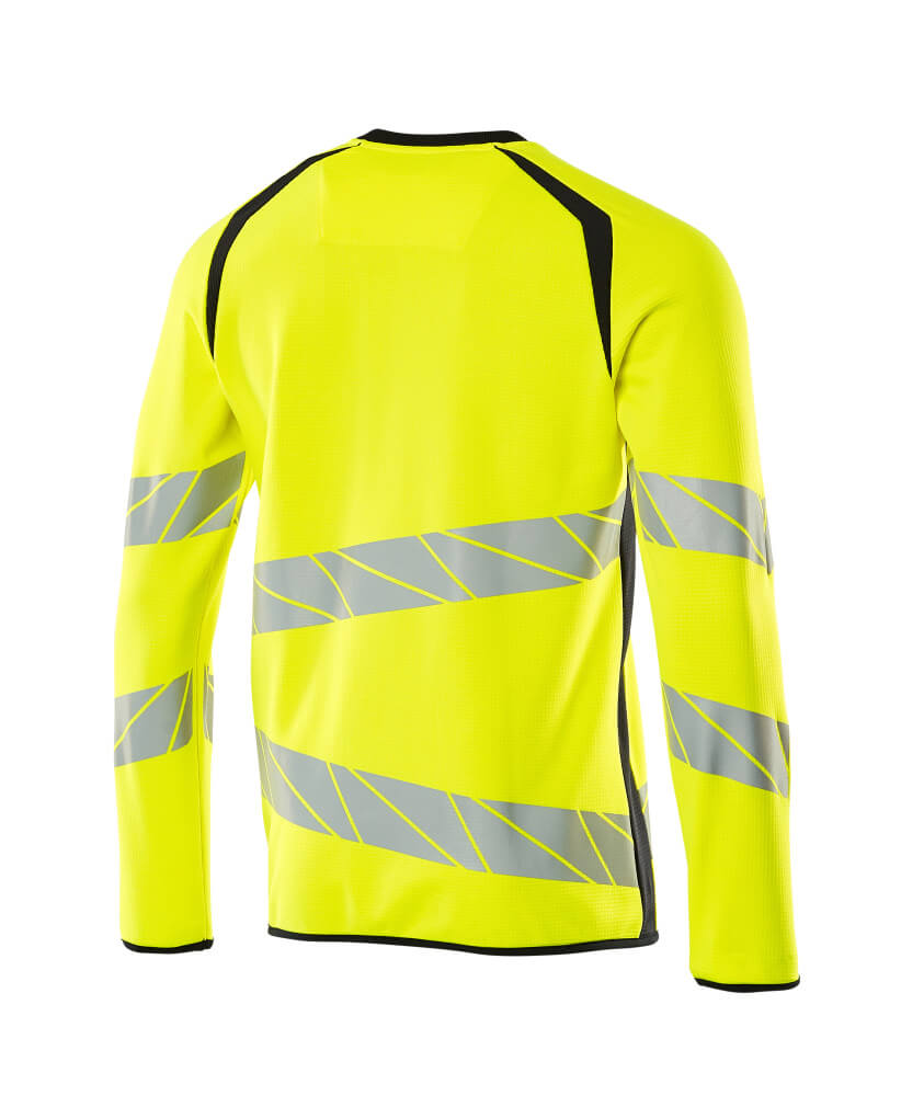 MASCOT® ACCELERATE SAFE Sweatshirt  Gr. 2XL/ONE, hi-vis gelb/schwarzblau - gibt’s bei ☆ HUG Technik ✓