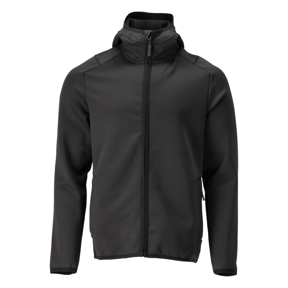 MASCOT® CUSTOMIZED Fleecepullover mit Kapuze  Gr. 2XL, schwarz - kommt direkt von HUG Technik 😊