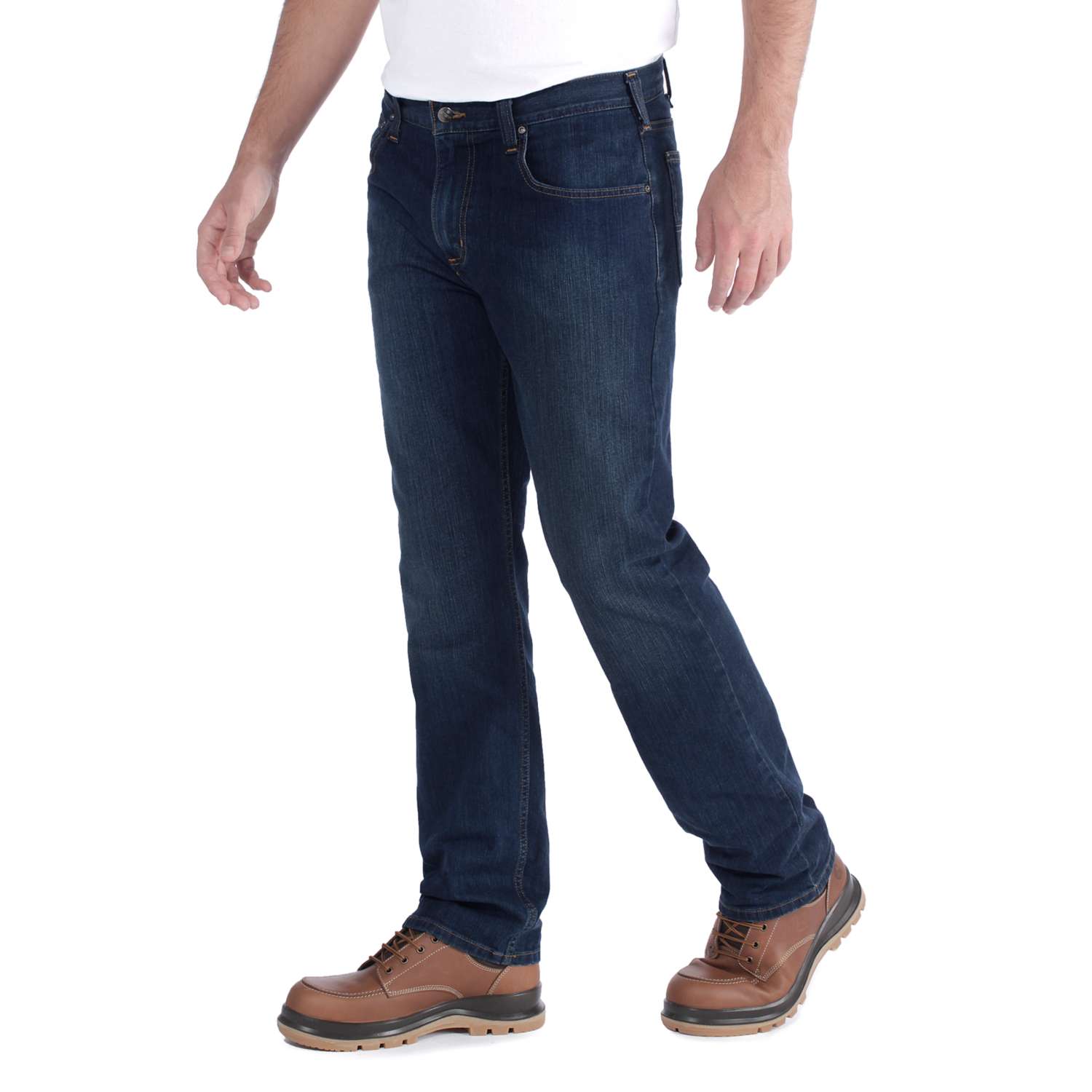 carhartt® Herren Jeanshose RUGGED FLEX STRAIGHT TAPERED JEAN erie Flach  - jetzt NEU bei HUG Technik  😊