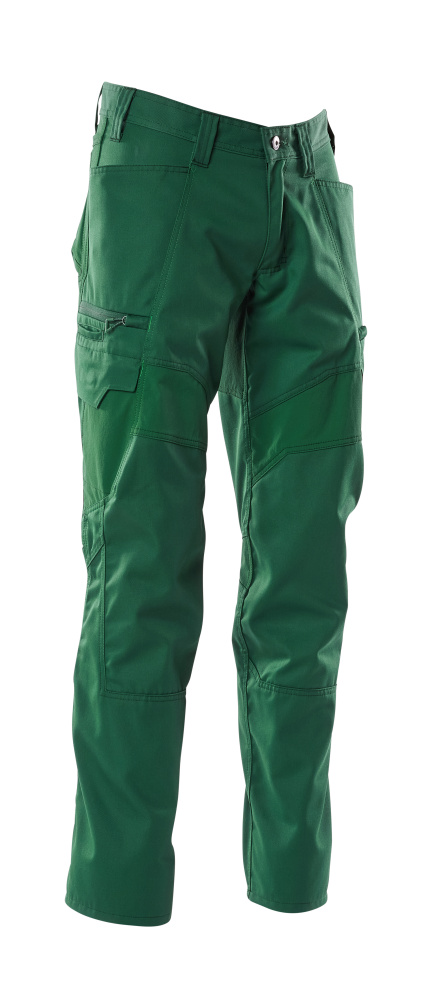 MASCOT® ACCELERATE Hose mit Schenkeltaschen  Gr. 76/C46, grün - jetzt NEU bei HUG Technik  😊