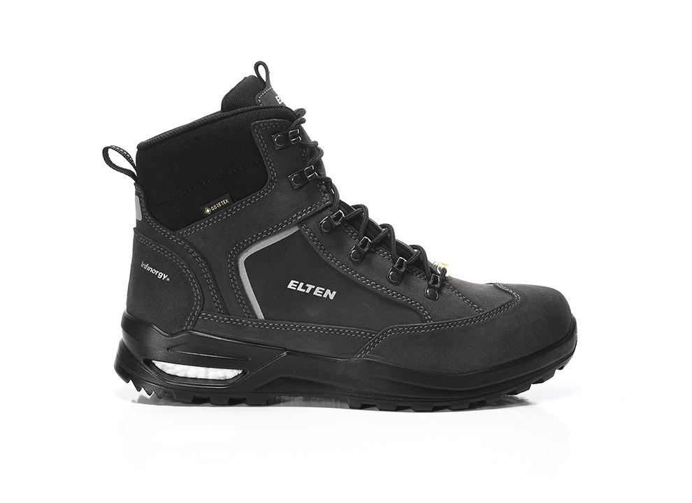 ELTEN® Berufsstiefel RONAN XXF GTX dark grey Mid ESD O2 WR CI - rechts
