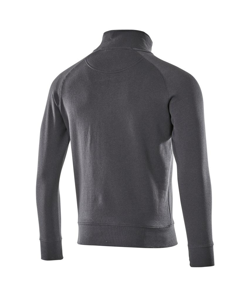MASCOT® CROSSOVER Sweatshirt mit kurzem Reißverschluss »Nantes« Gr. 2XL, schwarzblau - kommt direkt von HUG Technik 😊