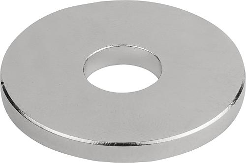 Roh-Scheibenmagnet mit Senkbohrung aus NdFeB