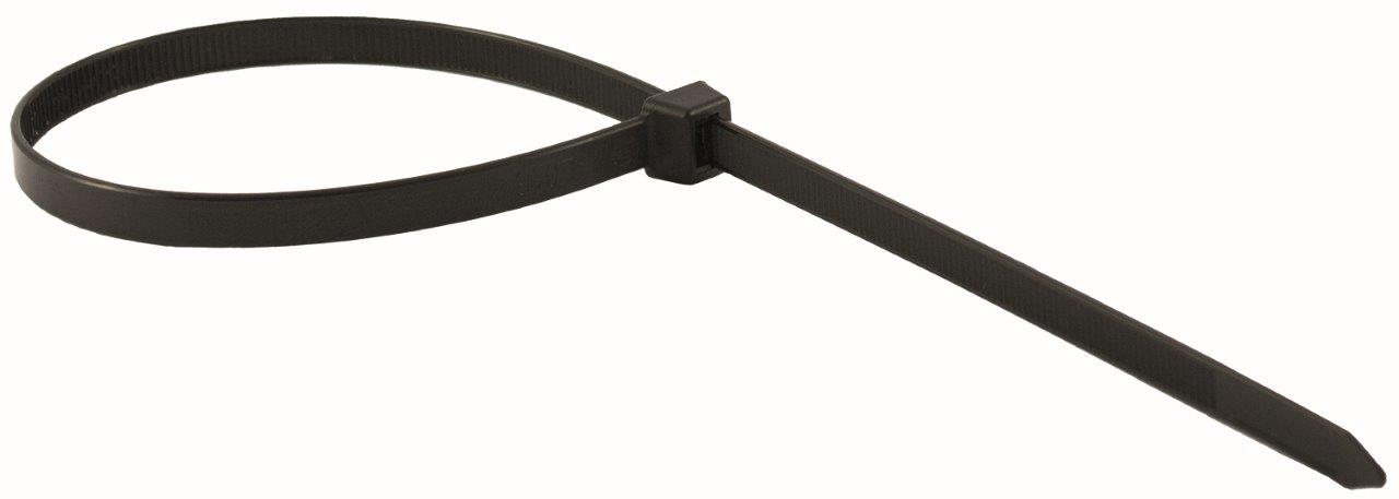Kabelbinder, Polyamid 6.6, natur, 2,5 x 100mm, Packung mit 100 Stück - erhältlich bei ♡ HUG Technik ✓