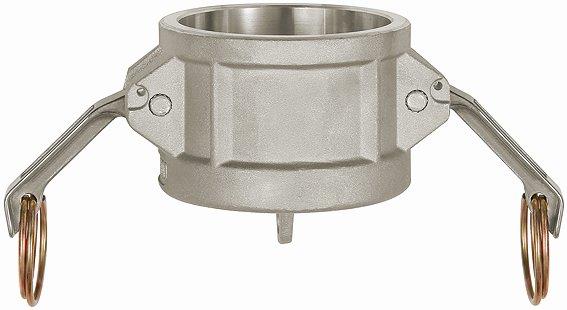 Kamlok-Verschlusskappe, Typ DC, BG 3/4, für Stecker-ø 32, Aluminium - gibt’s bei ☆ HUG Technik ✓