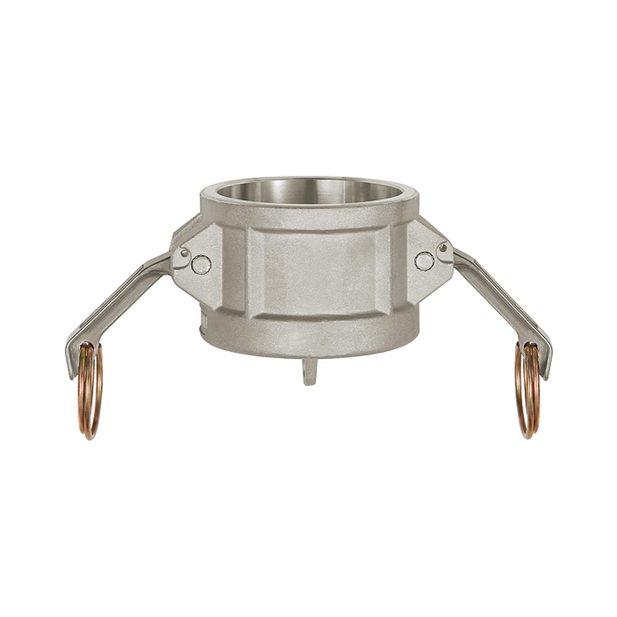 Kamlok-Verschlusskappe, Typ DC, Alu, BG 2, für Stecker-Ø 63 - gibt’s bei HUG Technik ✓