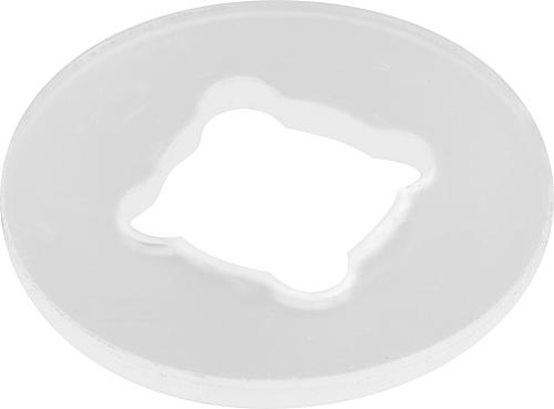 Produktbild Sicherungsscheibe, D1=4,3, D2=10, Polyamid Natur - K1526.05 - erhältlich bei ✭ HUG Technik ✓