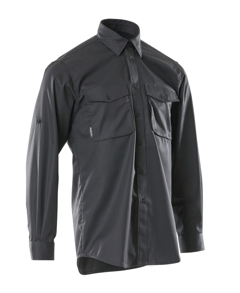 MASCOT® CROSSOVER Hemd »Greenwood« Gr. 37-38, schwarz - jetzt NEU bei HUG Technik  😊