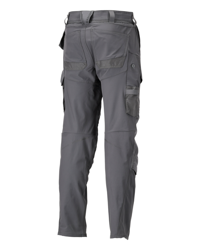 MASCOT® CUSTOMIZED Hose mit Knietaschen  Gr. 76/C34, anthrazitgrau - direkt bei HUG Technik ✓