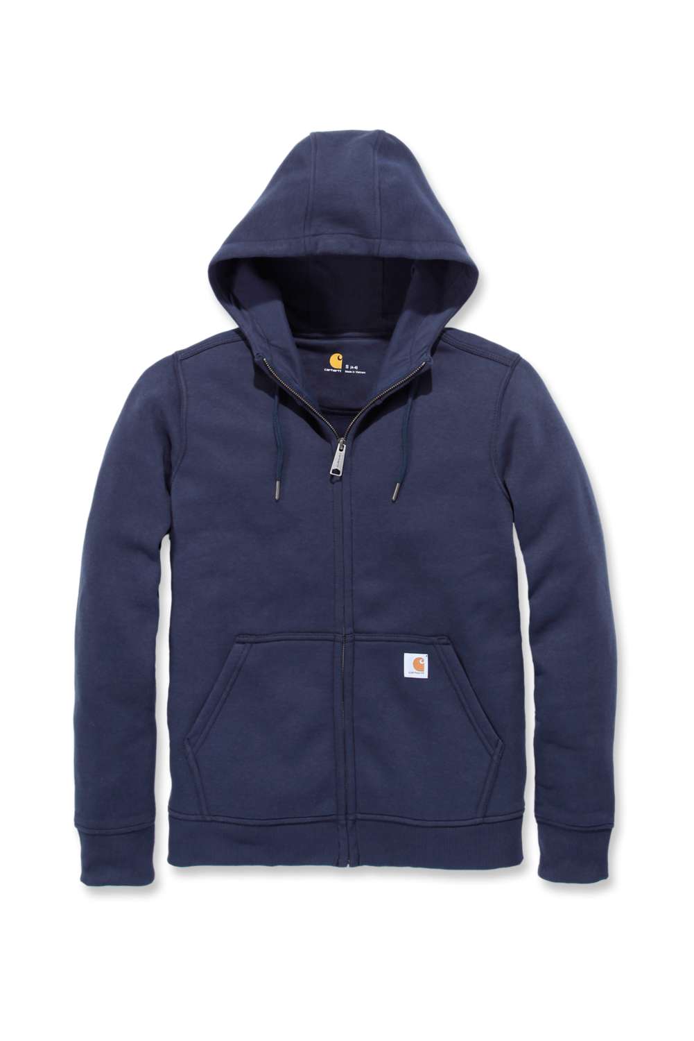 carhartt® Damen Hoodie Relaxed Fit CLARKSBURG ZIP SWEATSHIRT navy Flach  - jetzt neu bei HUG Technik ♡