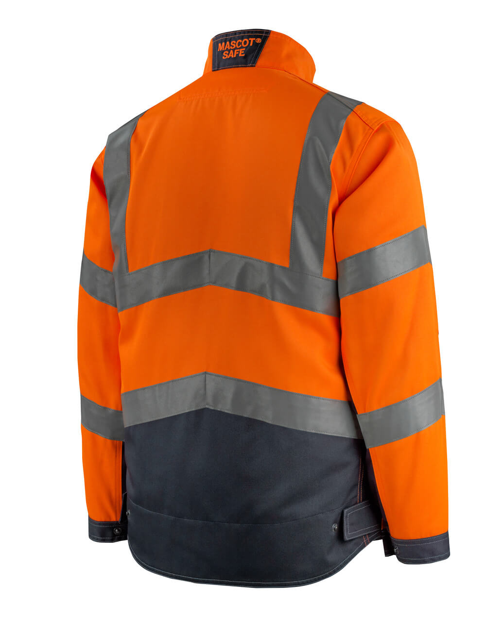MASCOT® SAFE SUPREME Jacke »Oxford« Gr. 2XL, hi-vis orange/schwarzblau - direkt von HUG Technik ✓