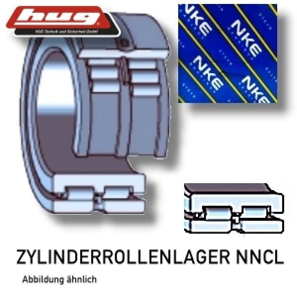 Zylinderrollenlager NNCL4928-V von NKE 140x190x50 mm - erhältlich bei ✭ HUG Technik ✓